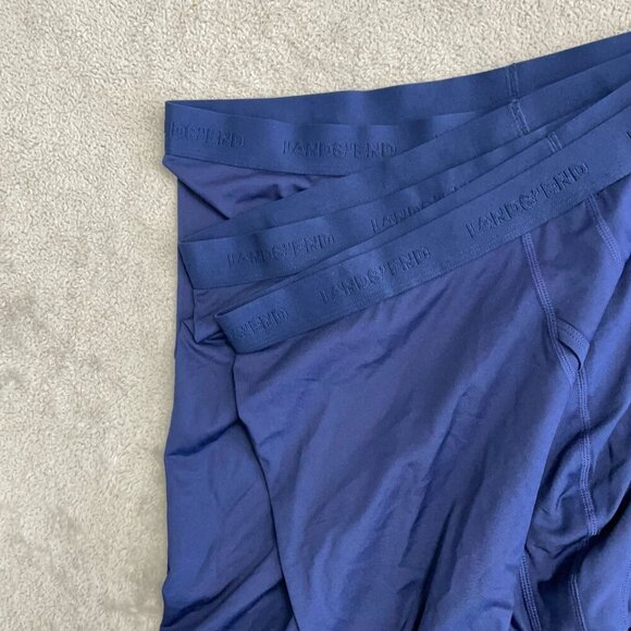 NEW Lands' End Men's XXL 3-Pack Premium Boxer Briefs Deep Sea Navy - Picture 6 of 7